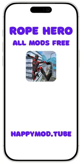 Rope Hero Mod Apk Side Image
