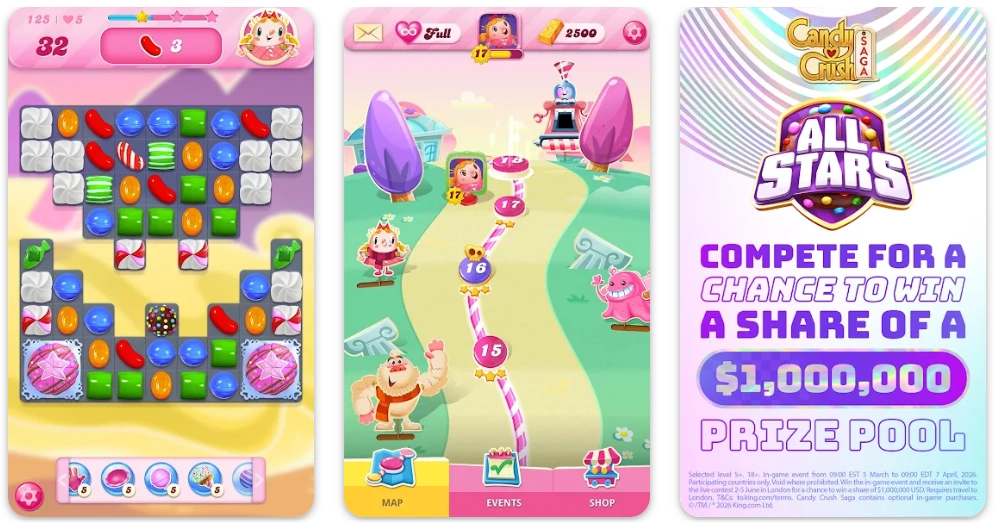 Candy Crush Mod APK Image 2