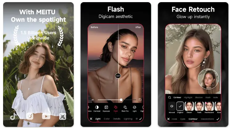 Meitu Mod Apk Image 1