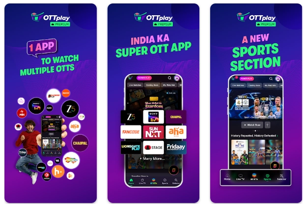 Ottplay Mod APK Image 1