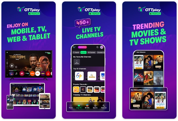 Ottplay Mod APK Image 2