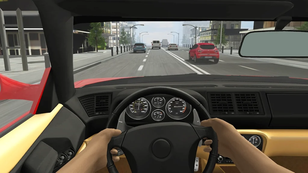 Racing in Car 2 Mod Apk Image 2