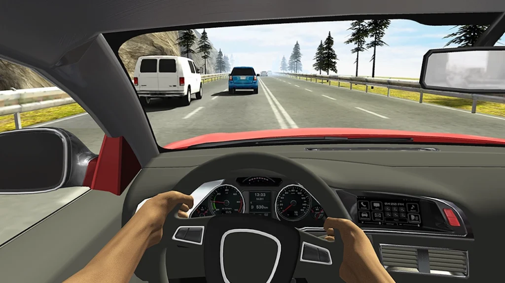 Racing in Car 2 Mod Apk Image 3