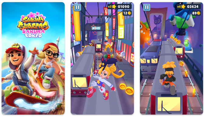 Subway surfer Mod APK Image 2