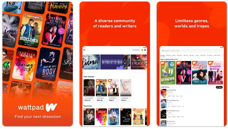 Wattpad Mod APK Image 3