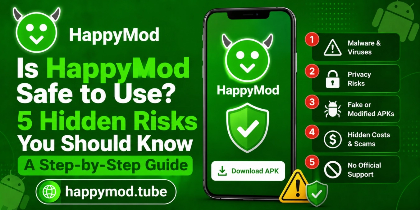 is happymod safe hidden risks