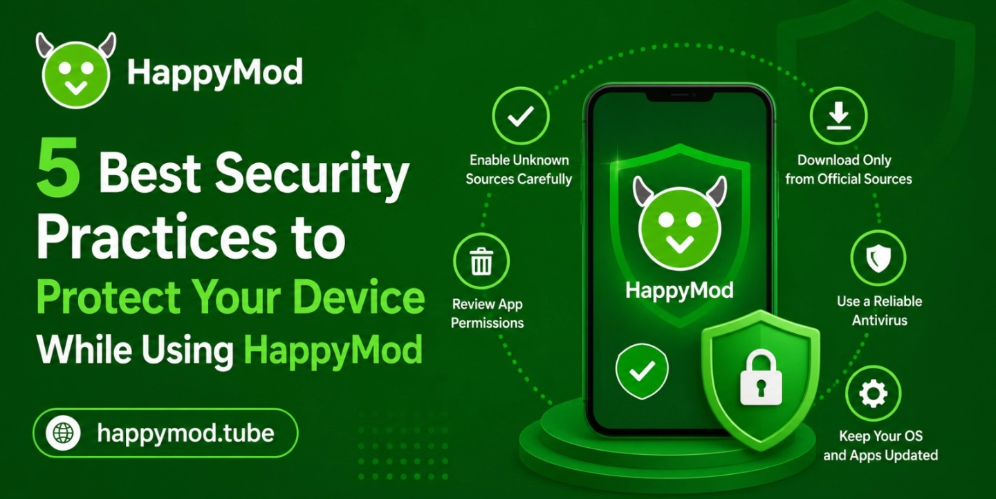 5 Best Security Practices to Protect Your Device While Using HappyMod