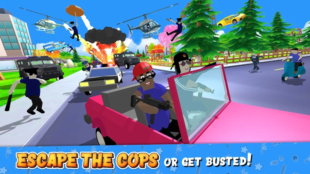 Dude Theft Wars Mod Apk Image 1