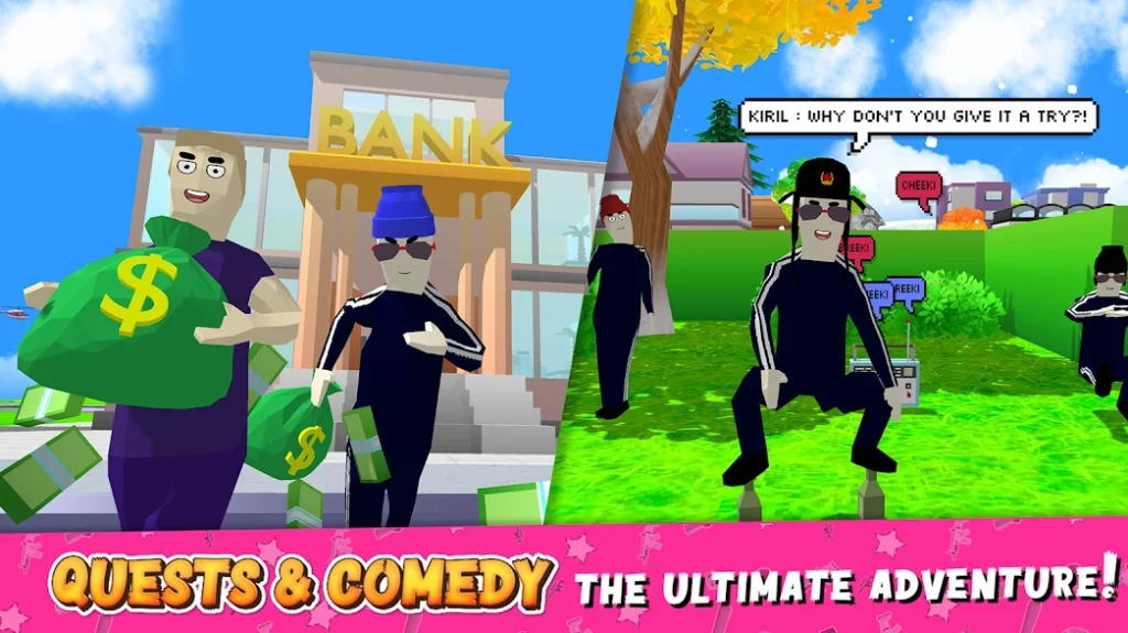 Dude Theft Wars Mod Apk Image 2