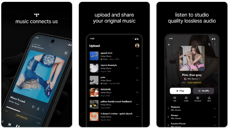 Tidal Premium Apk Image 1