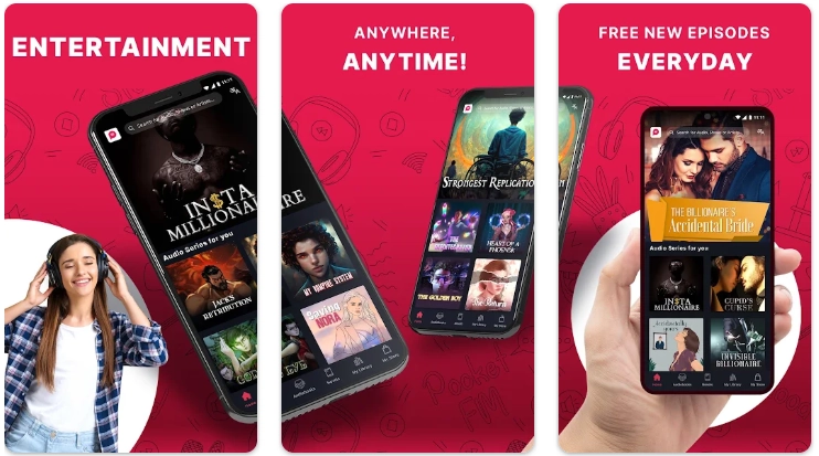 Pocket FM Mod Apk Image 1