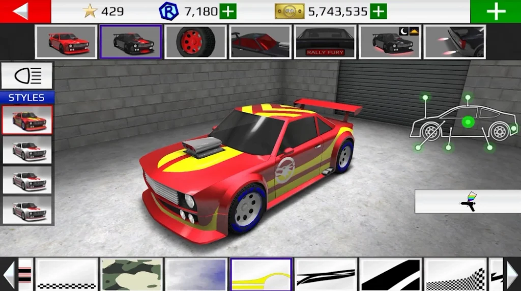Rally Fury Mod Apk Image 2