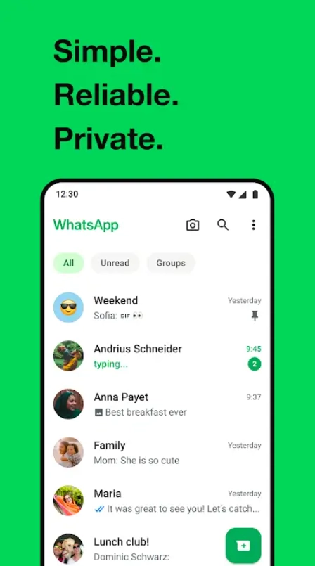 WhatsApp Mod Apk Image 1