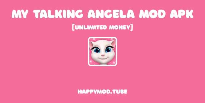 My Talking Angela Mod Apk Featured Image
