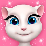 My Talking Angela Mod Apk Logo