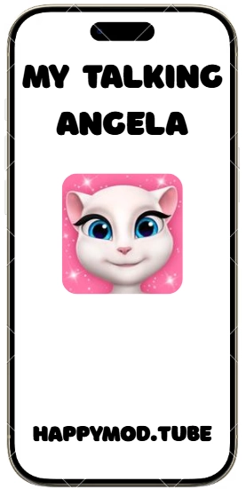 My Talking Angela Mod Apk Side Image