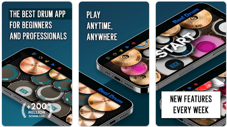 Real Drum Mod Apk Image 1