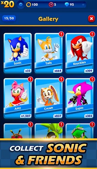 Sonic Dash Mod Apk Image 4