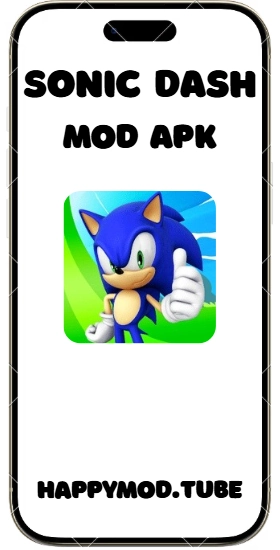 Sonic Dash Mod Apk Side Image