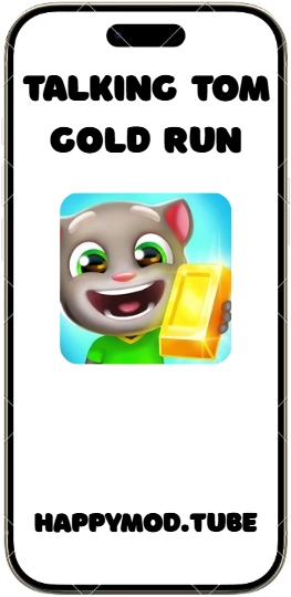 Talking Tom Gold Run Mod Apk Side Image